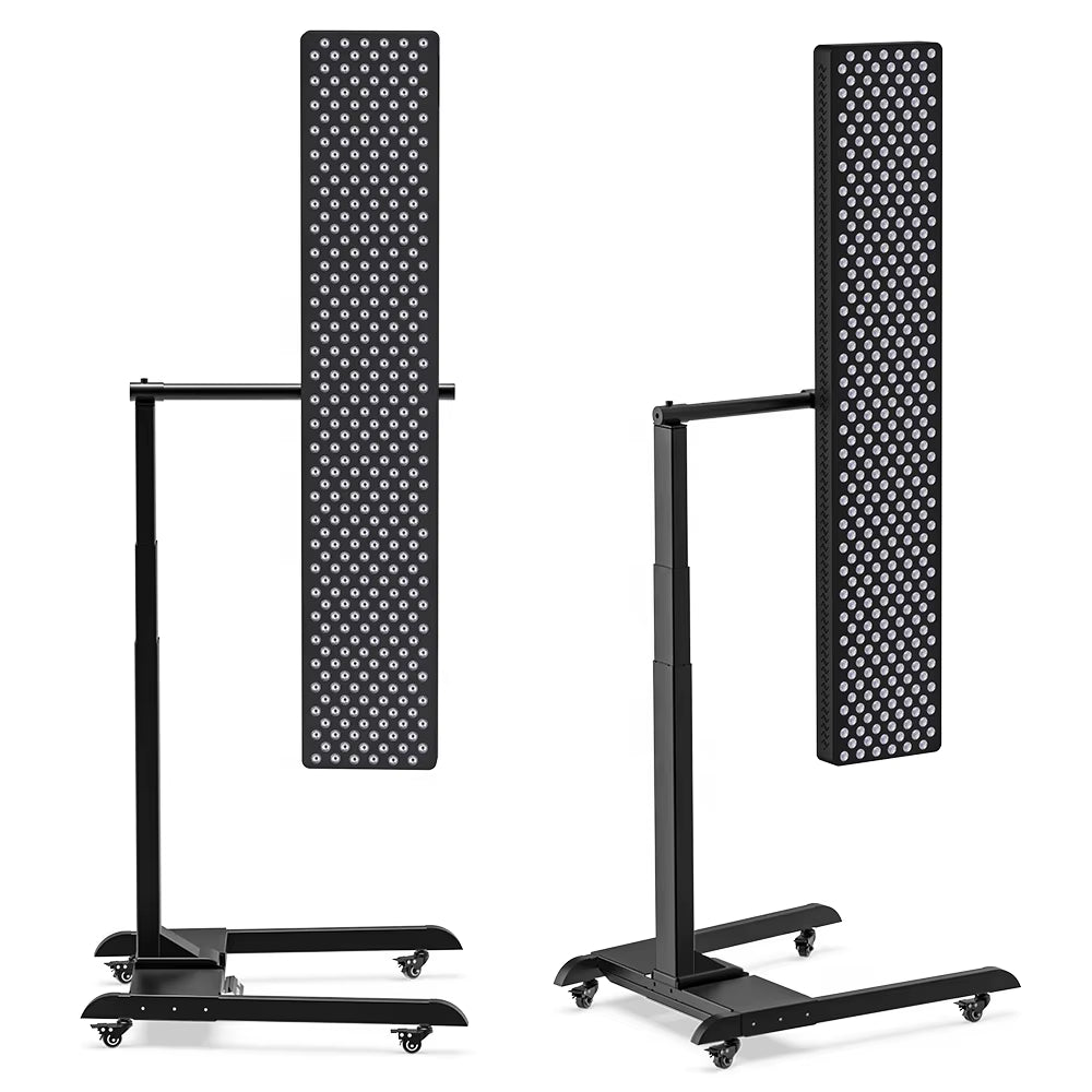 Red Light Therapy Panel with Stand 360 Degree Rotation Foldable Home Red Light Bed 600Nm 850Nm Infrared Light Therapy