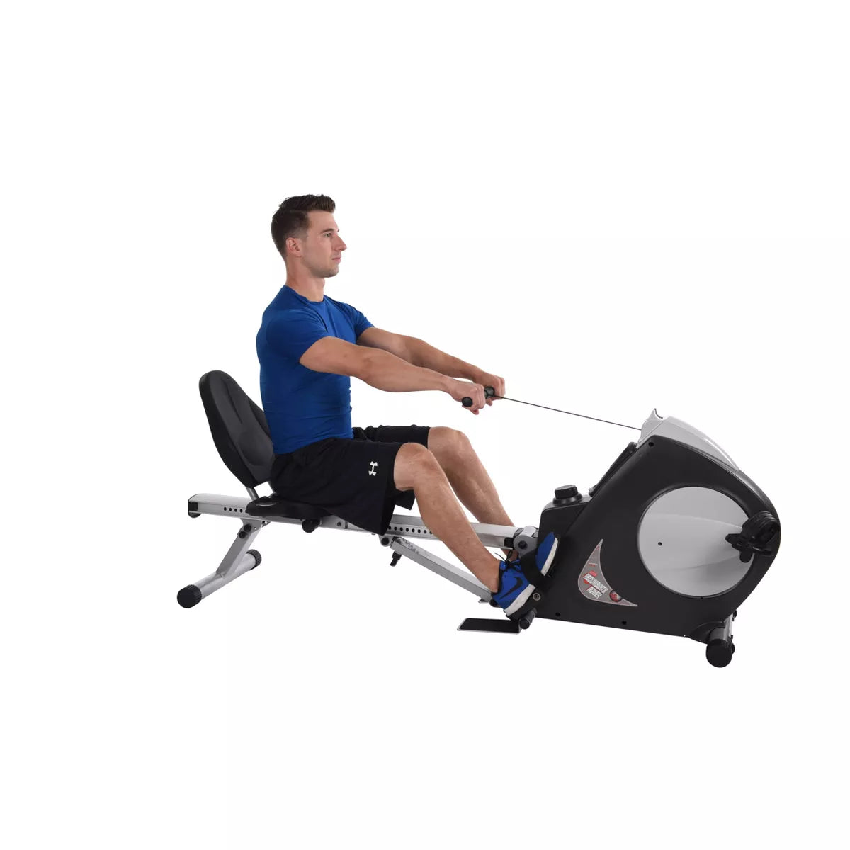 Stamina Conversion II Recumbent Bike/Rower, with Smart Workout App with No Subscription Required