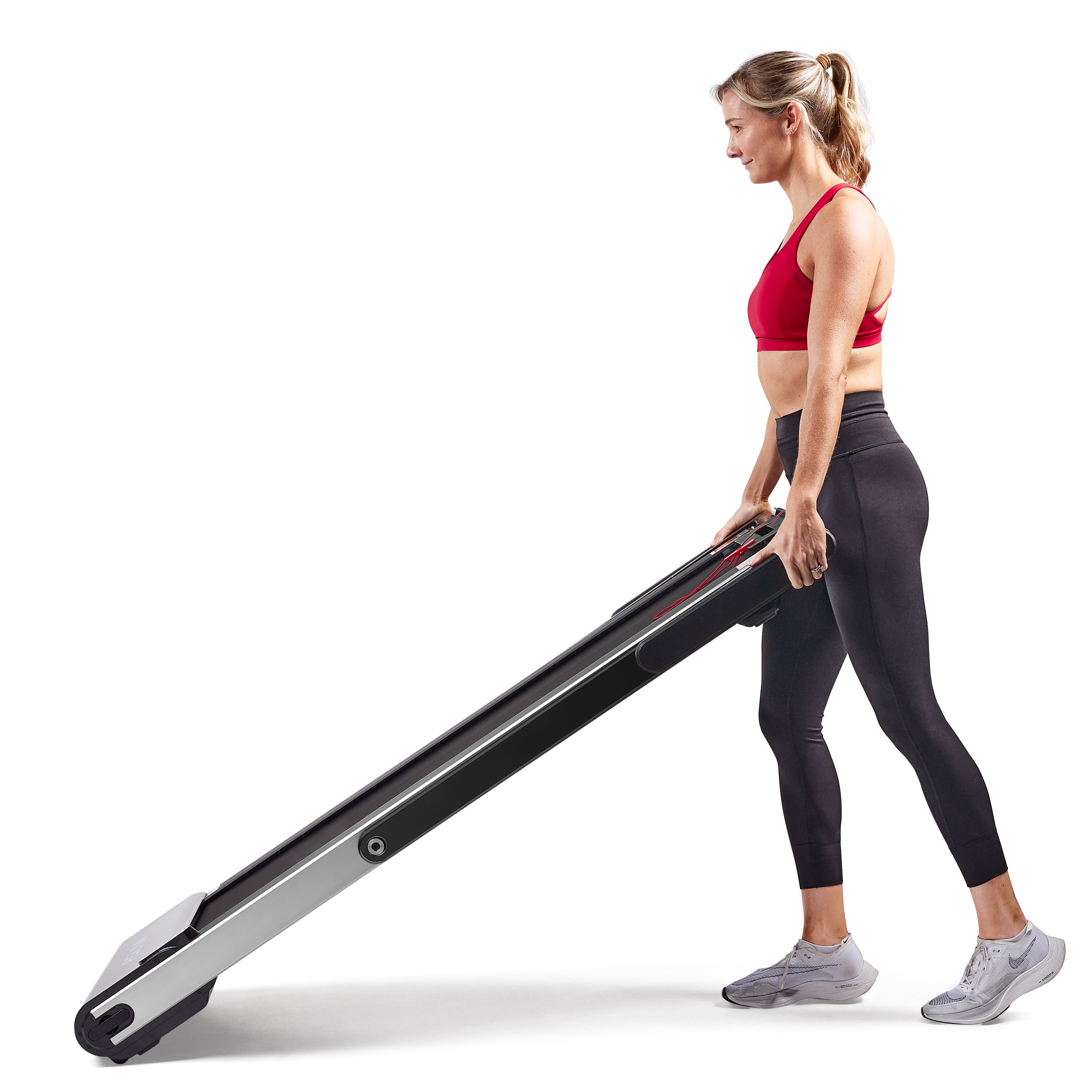 Space Saving Exercise Treadmill, Motorized, Low Profile and Slim Folding
