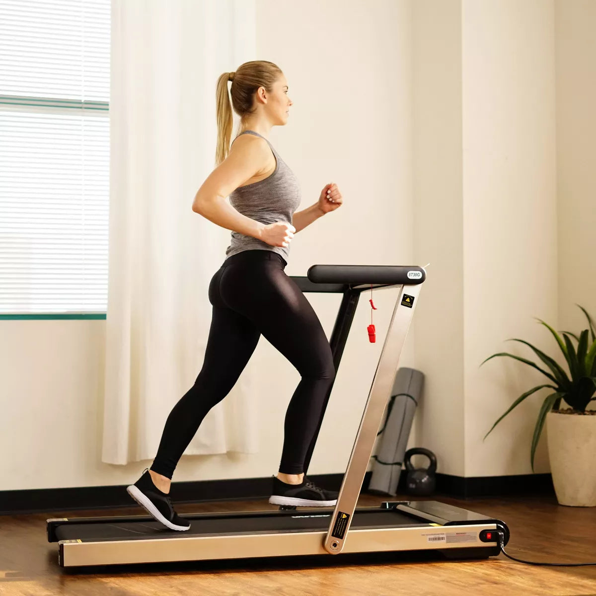 ASUNA Slim Folding Motorized Treadmill