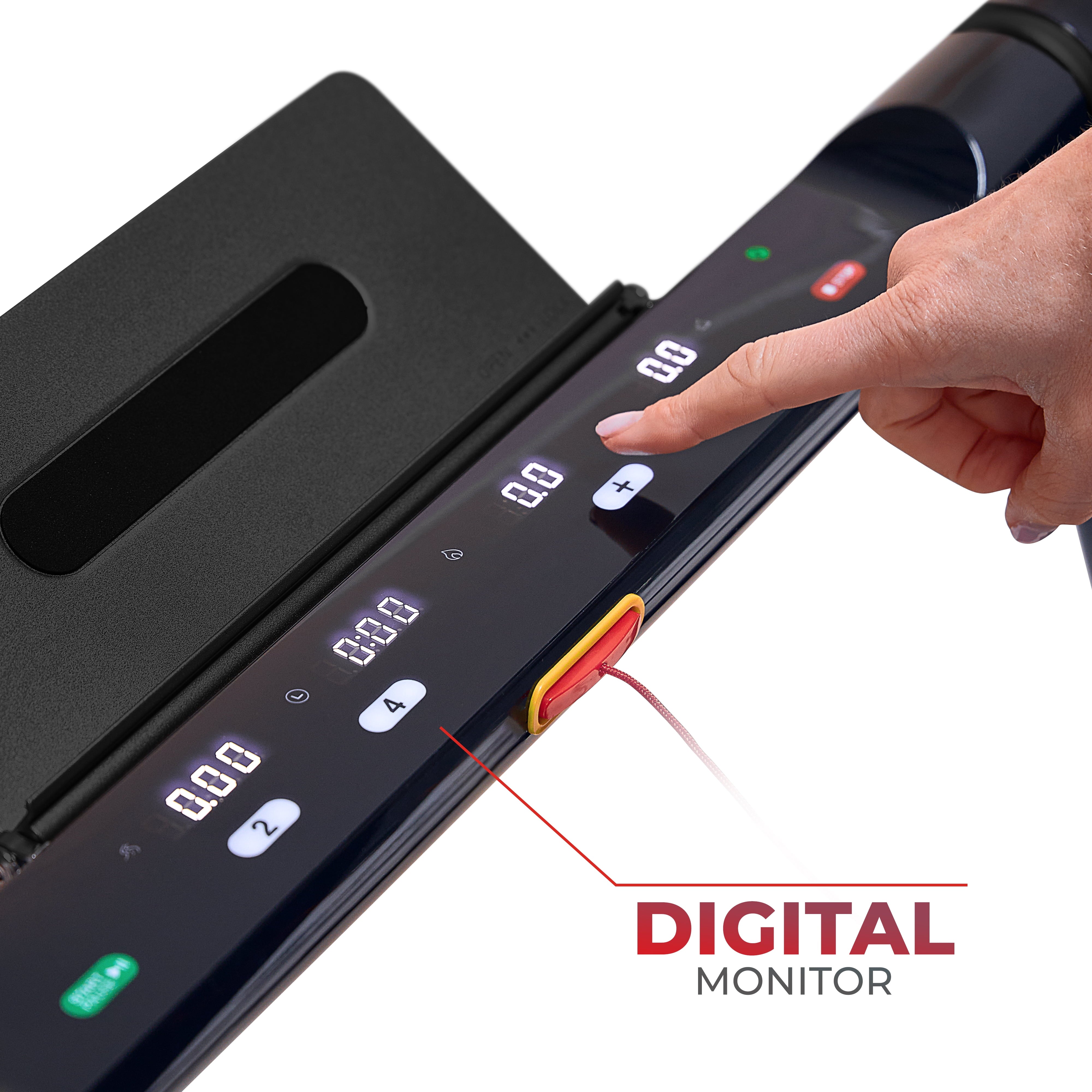 Space Saving Exercise Treadmill, Motorized, Low Profile and Slim Folding