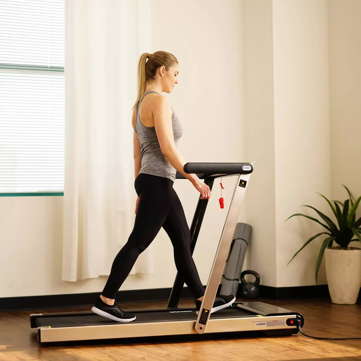 ASUNA Slim Folding Motorized Treadmill