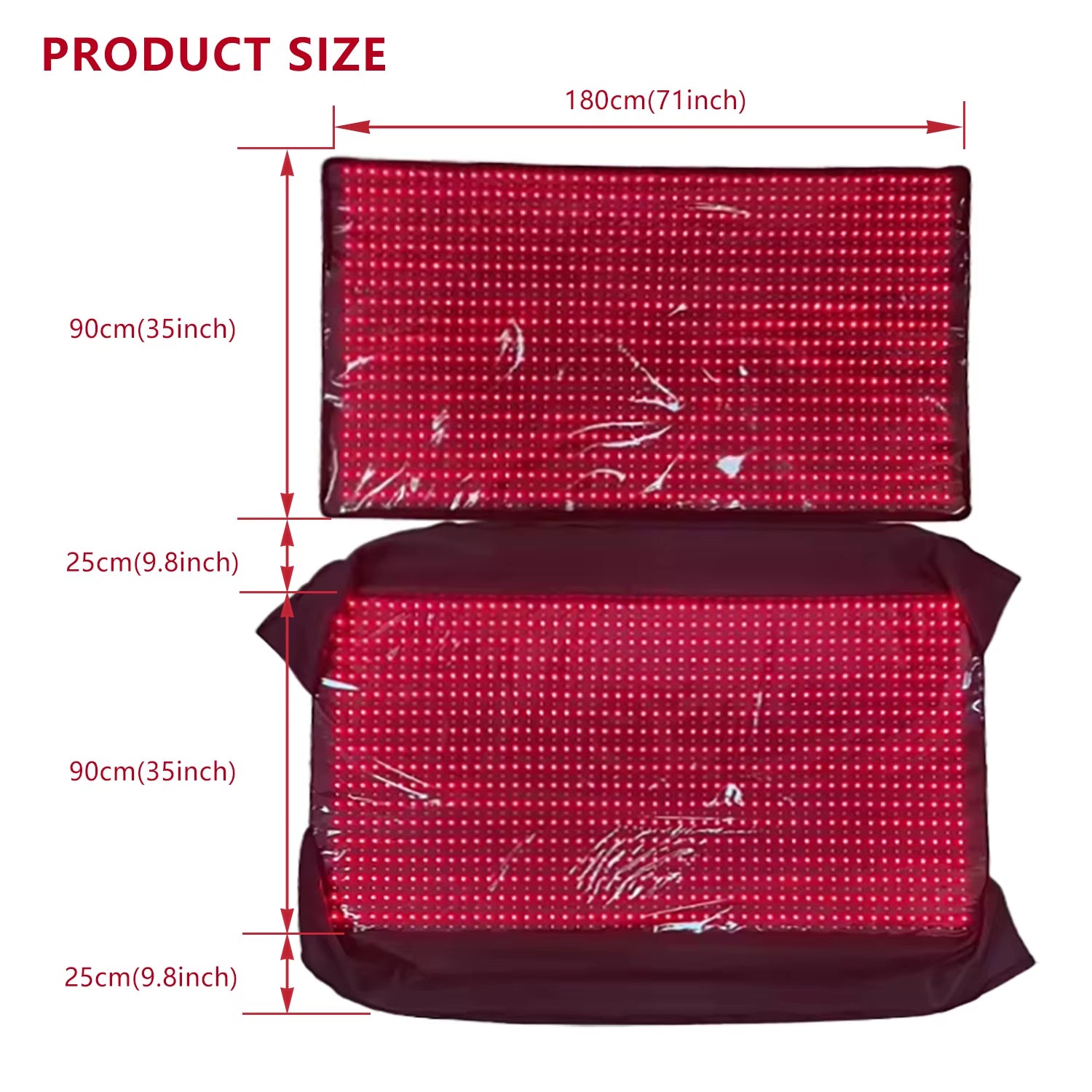 Portable Red Light Therapy Capsule for Full Body Red Infrared Light Pain Relief 90X180Cm PDT Machine